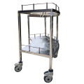 Hospital Fan Shaped Operation Apparatus Table Instrument Trolley